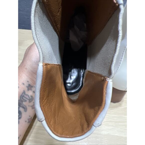 Rag & Bone Jet Boots Leather Pointed Toe Chelsea Ankle Boot Size 38.5 $525 - Picture 7 of 13